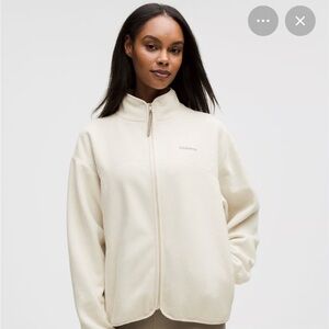 lululemon athletica Cream Teddy Jacket